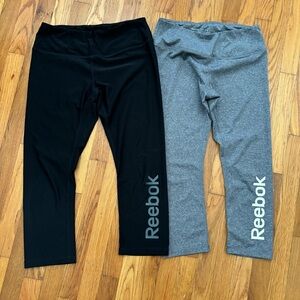 Bundle of 2 Reebok Capri Leggings